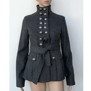 Free People Military Pea Coat